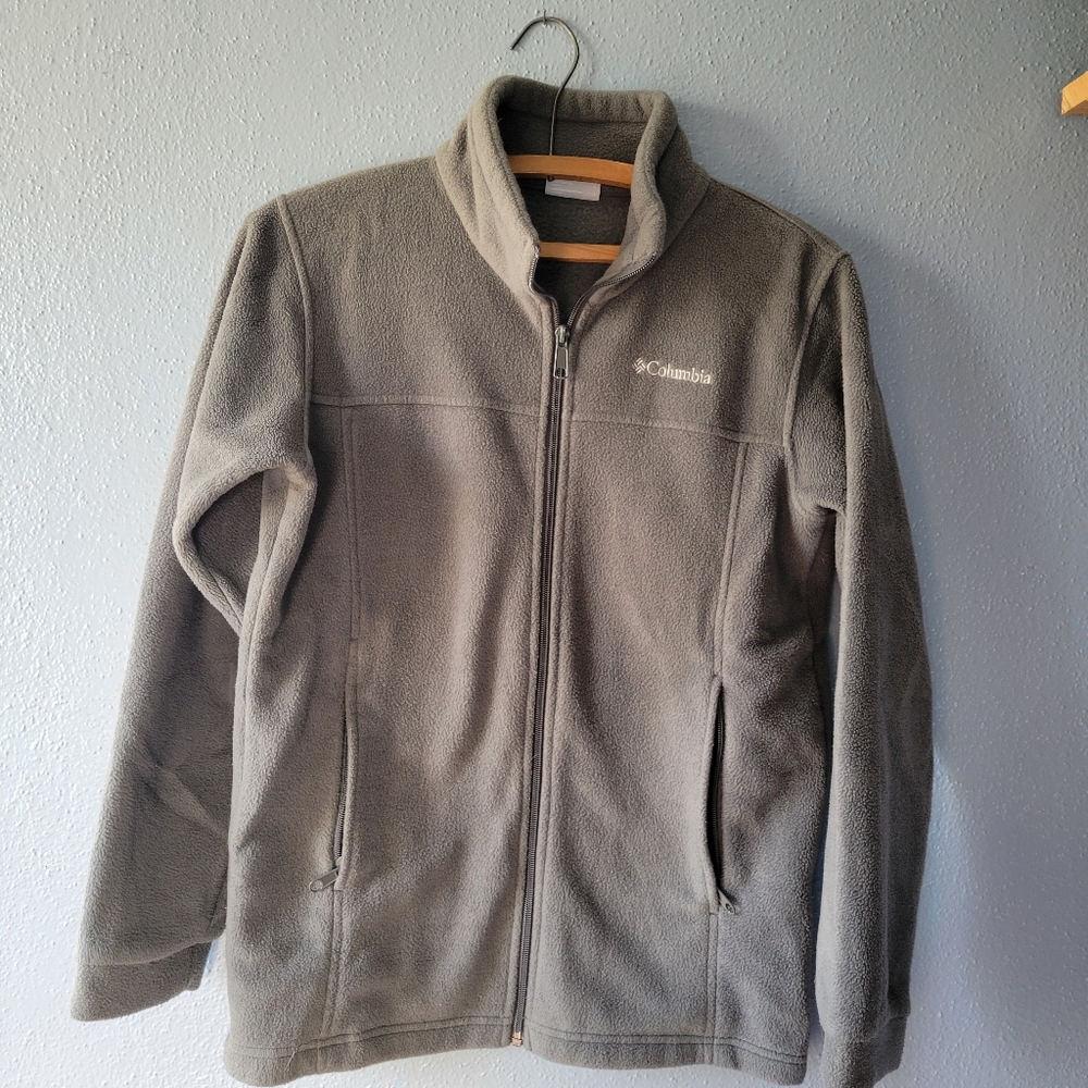 Columbia fleece zip up jacket